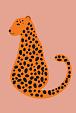 Minimalistische cheetah