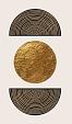 Gouden geometrische vormen #4