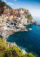 Dorpje Manarola aan de Italiaanse kust