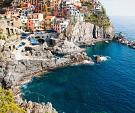 Dorpje Manarola aan de Italiaanse kust