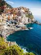 Dorpje Manarola aan de Italiaanse kust