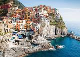 Dorpje Manarola aan de Italiaanse kust