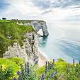 Kliffen van Etretat, Normandië, Frankrijk