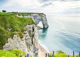 Kliffen van Etretat, Normandië, Frankrijk