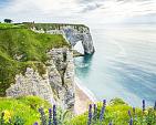 Kliffen van Etretat, Normandië, Frankrijk
