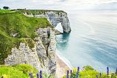 Kliffen van Etretat, Normandië, Frankrijk