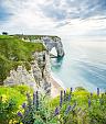 Kliffen van Etretat, Normandië, Frankrijk