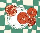 Groene compositie met uien