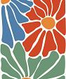 Abstracte bloemenposter #7