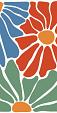 Abstracte bloemenposter #7