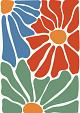 Abstracte bloemenposter #7