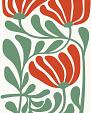 Abstracte bloemenposter #9
