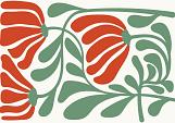 Abstracte bloemenposter #9