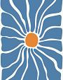 Abstracte bloemenposter #11