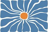 Abstracte bloemenposter #11