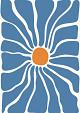 Abstracte bloemenposter #11