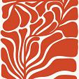 Abstracte bloemenposter #12