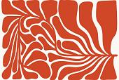 Abstracte bloemenposter #12