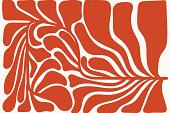 Abstracte bloemenposter #12