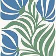 Abstracte bloemenposter #13