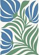 Abstracte bloemenposter #13