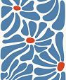 Abstracte bloemenposter #15