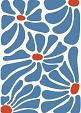 Abstracte bloemenposter #15