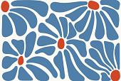 Abstracte bloemenposter #15