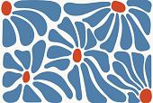 Abstracte bloemenposter #15