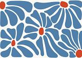 Abstracte bloemenposter #15