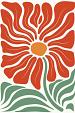 Abstracte bloemenposter #17