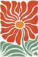 Abstracte bloemenposter #17