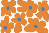 Abstracte bloemenposter #19