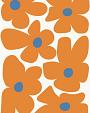 Abstracte bloemenposter #19