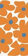 Abstracte bloemenposter #19