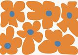 Abstracte bloemenposter #19