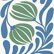 Abstracte bloemenposter #20
