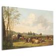 landschap met vee mock up aluminium liggend