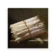 stilleven met asperges mock up tegeltje vierkant