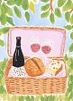 Picknickmand voor borrel