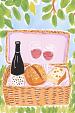 Picknickmand voor borrel