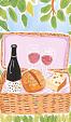 Picknickmand voor borrel
