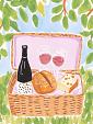Picknickmand voor borrel