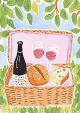 Picknickmand voor borrel