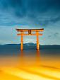 Shirahige Jinja, in Takashima, Shiga, Japan