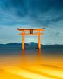 Shirahige Jinja, in Takashima, Shiga, Japan