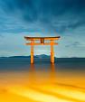 Shirahige Jinja, in Takashima, Shiga, Japan