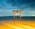 Shirahige Jinja, in Takashima, Shiga, Japan