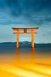 Shirahige Jinja, in Takashima, Shiga, Japan