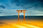 Shirahige Jinja, in Takashima, Shiga, Japan